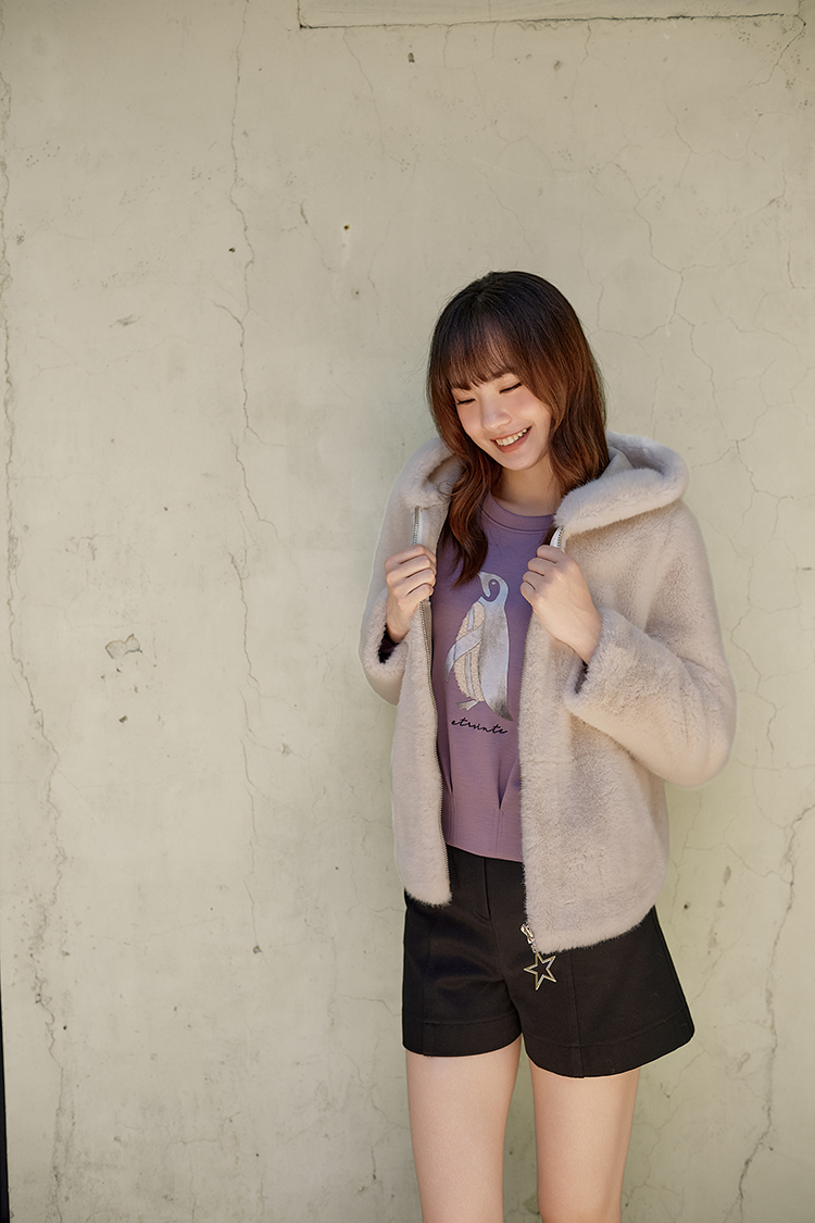 DITA太空棉企鵝大學T