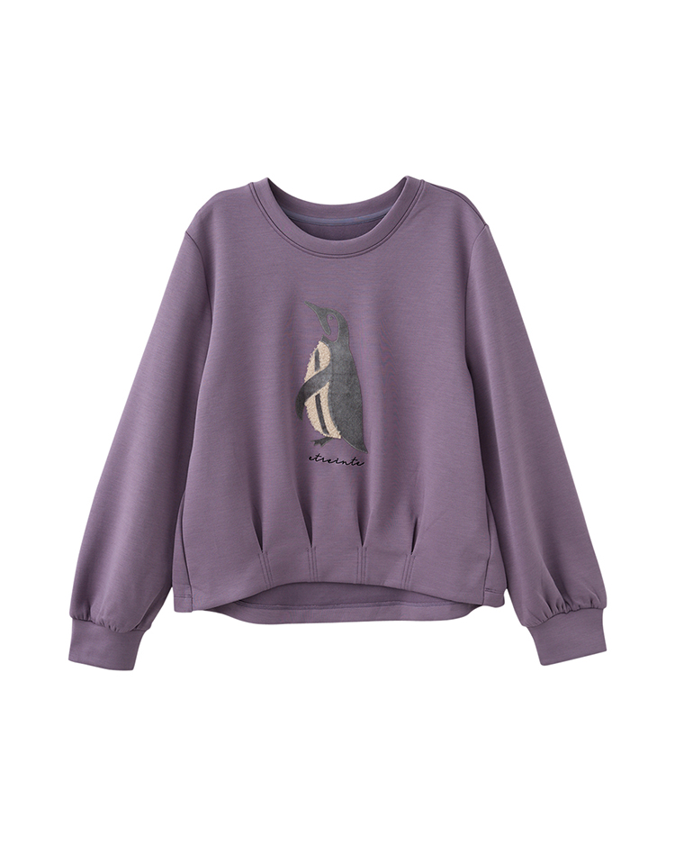 DITA太空棉企鵝大學T