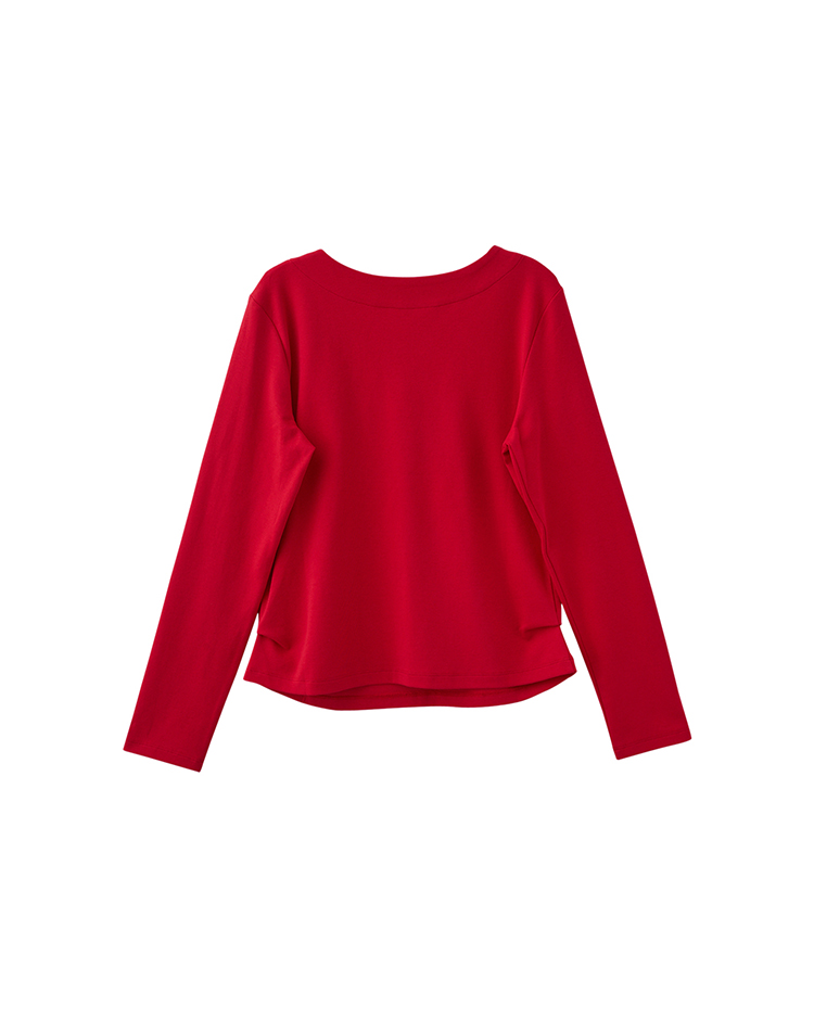 DITA修身簡約長袖上衣