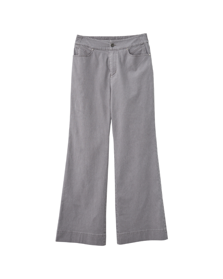 DITA修身小喇叭長褲