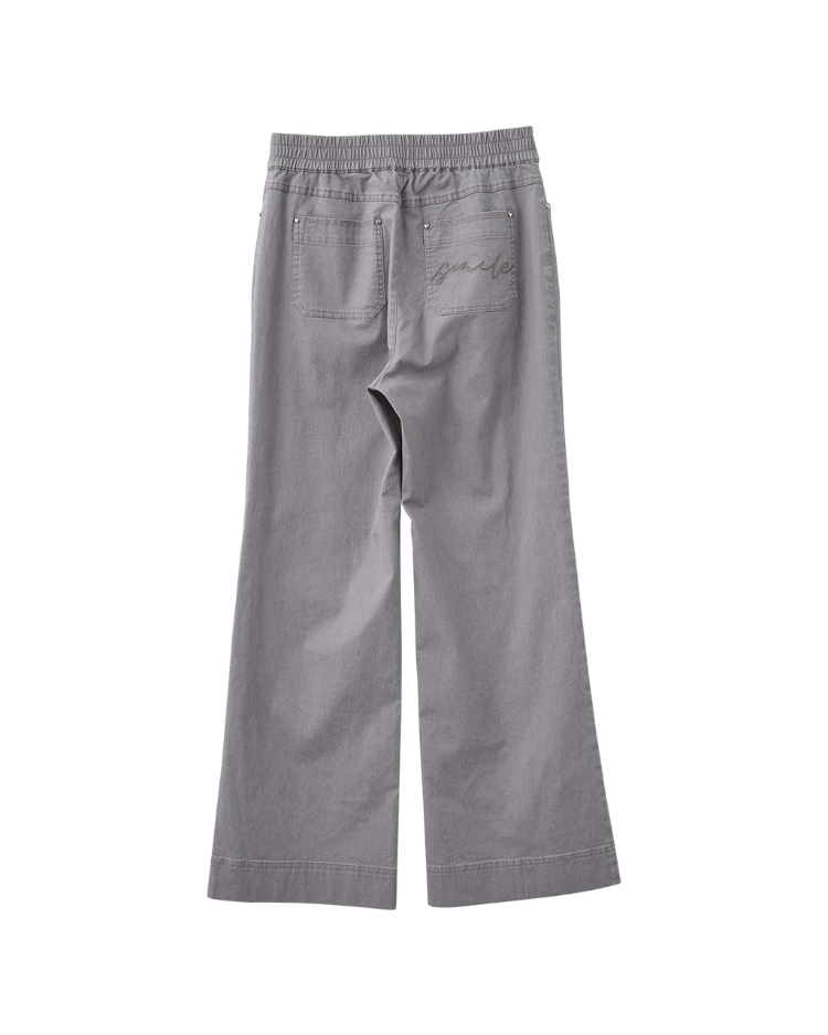 DITA修身小喇叭長褲