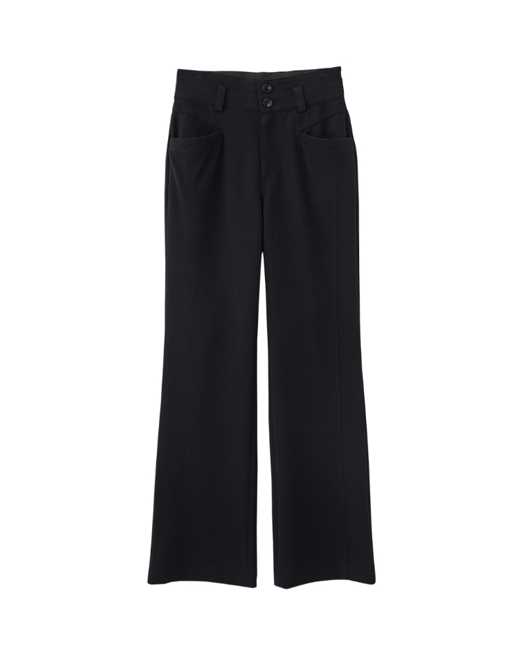 DITA氣質修身小喇叭褲