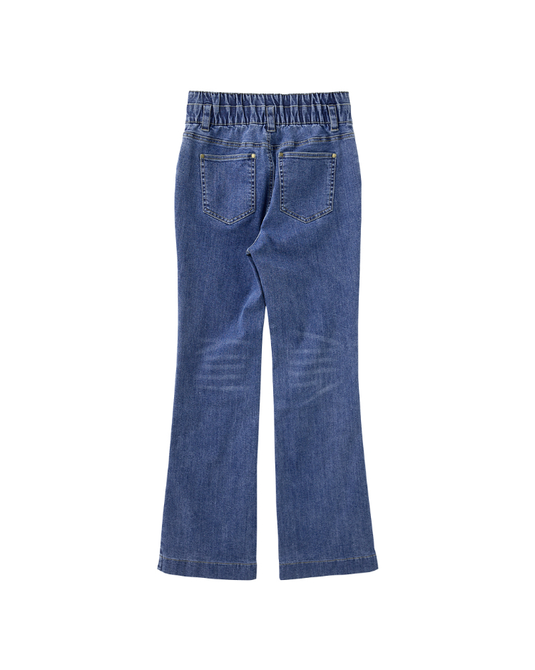 DITA氣質修身牛仔小喇叭褲