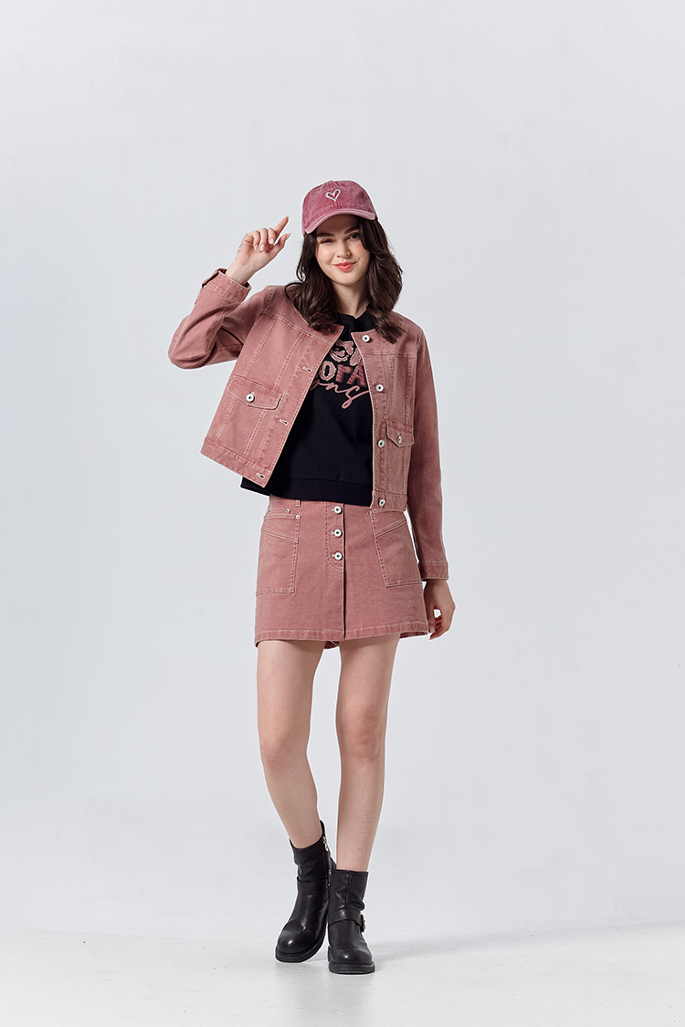 DITA甜酷個性水洗褲裙