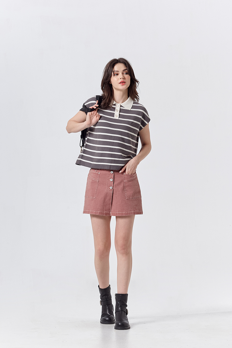 DITA甜酷個性水洗褲裙