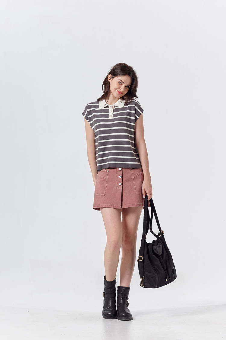DITA甜酷個性水洗褲裙