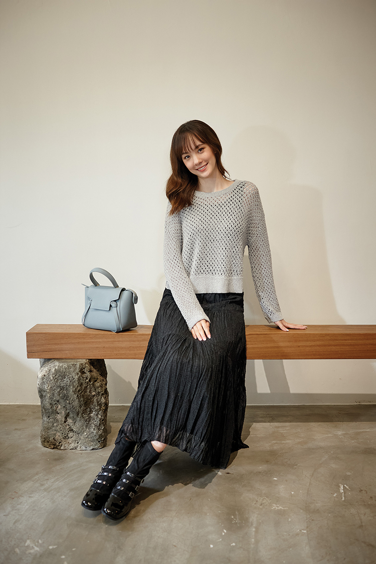 DITA浪漫薄紗組織蛋糕裙