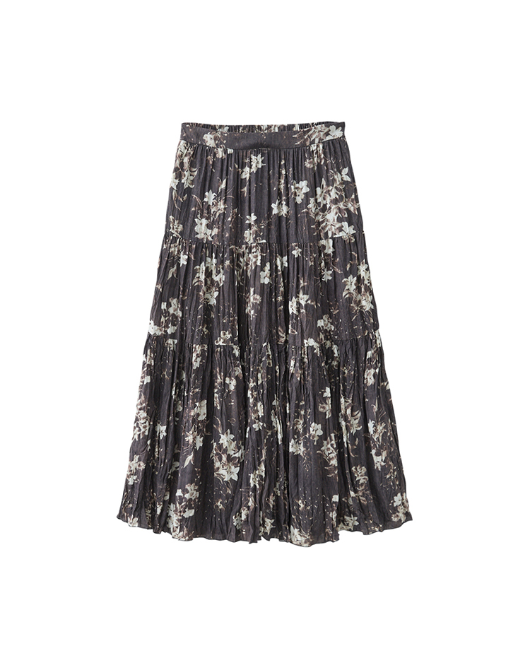 DITA浪漫印花蛋糕裙