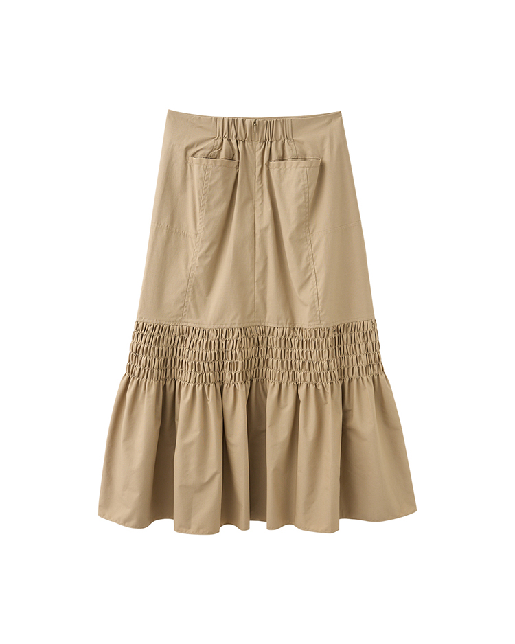 DITA韓系細褶魚尾裙
