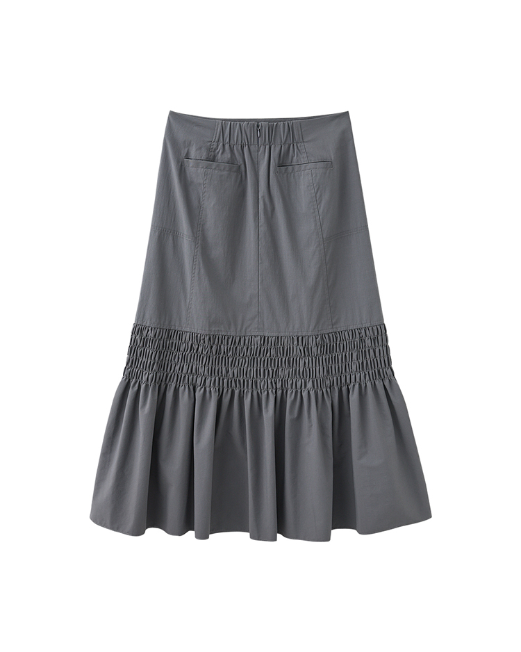 DITA韓系細褶魚尾裙