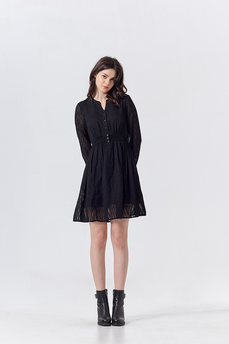 DITA浪漫薄紗組織短洋裝