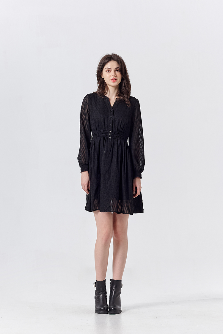 DITA浪漫薄紗組織短洋裝