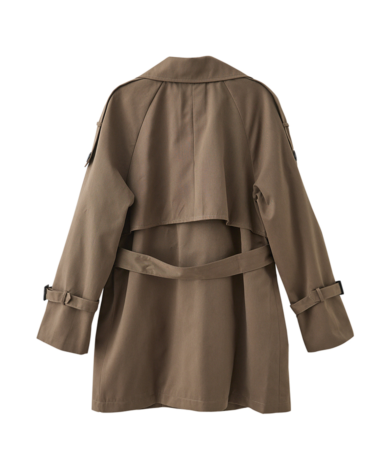 DITA韓系率性中長版風衣外套