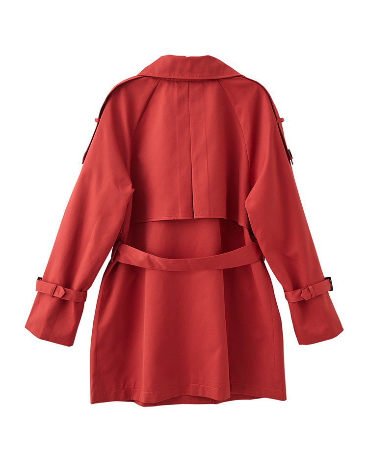 DITA韓系率性中長版風衣外套