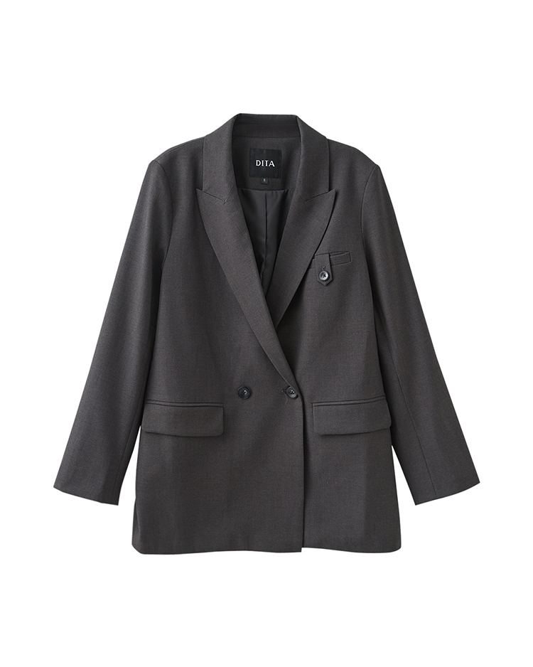 DITA輕正式織帶西裝外套