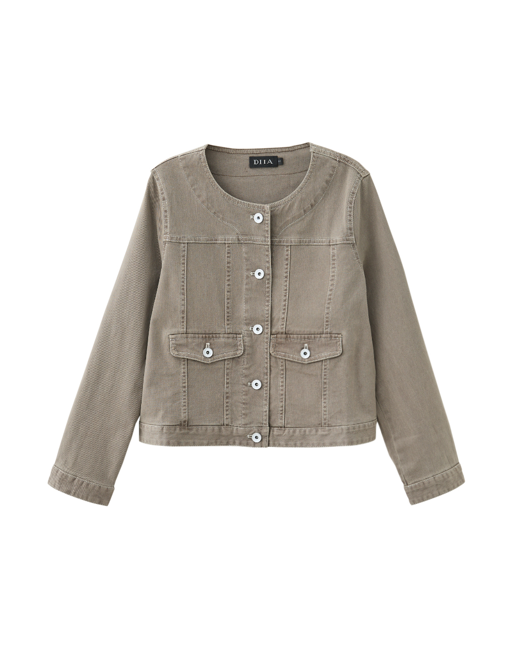 DITA甜酷個性水洗寬版夾克