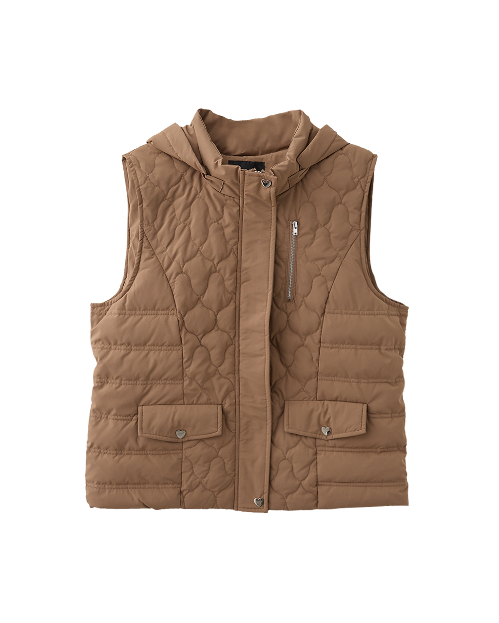 DITA質感連帽輕薄羽絨背心