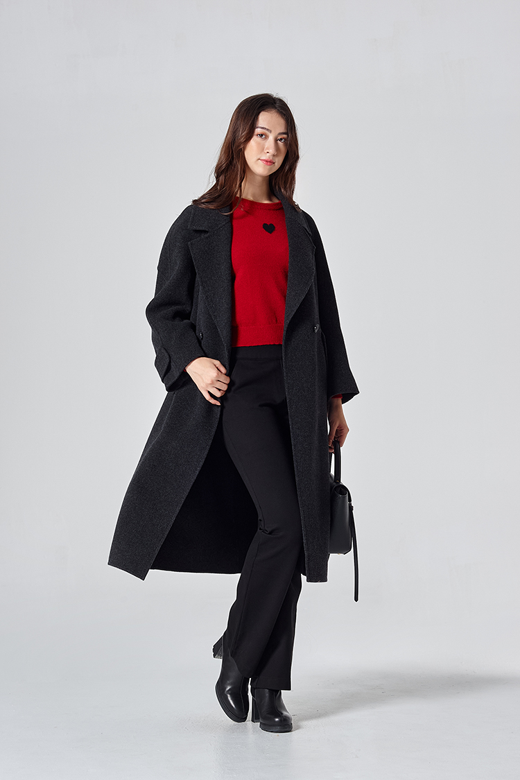 DITA拉克蘭袖愛心針織上衣