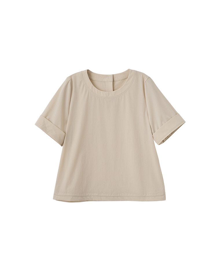 JOAN多穿法造型袖彈性上衣