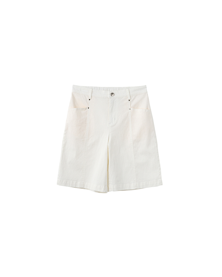 JOAN超彈力冰涼紗5分短褲