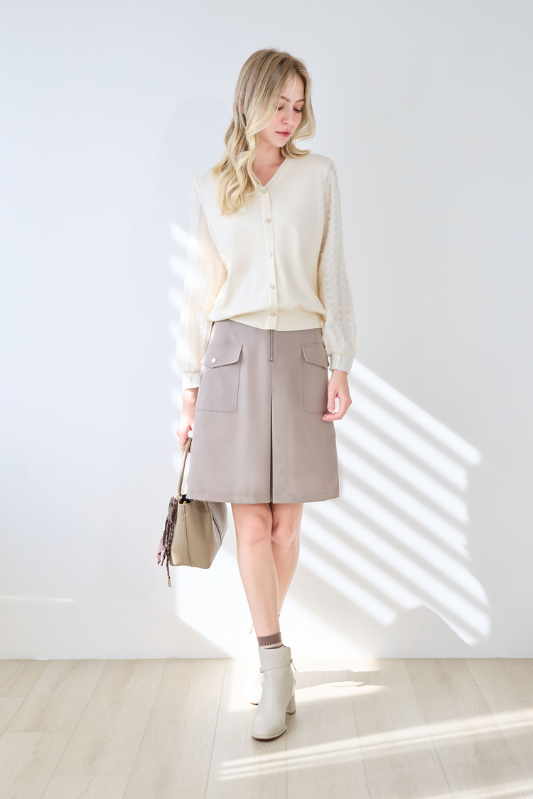 JOAN職裝感及膝裙