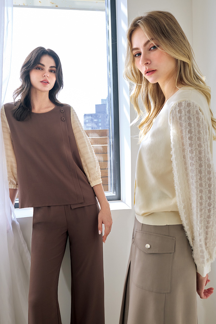 JOAN職裝感及膝裙