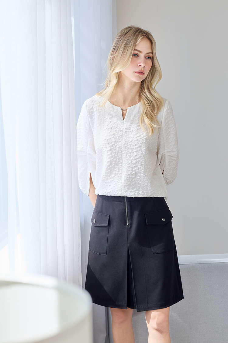 JOAN職裝感及膝裙