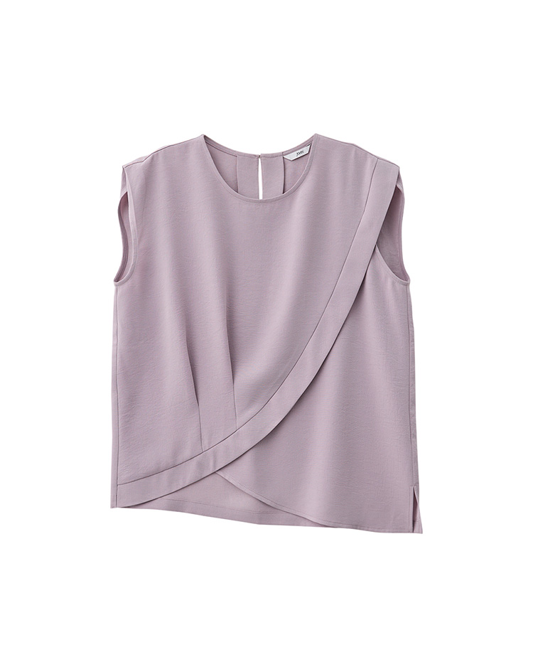 JOAN不對襯剪裁簡約上衣