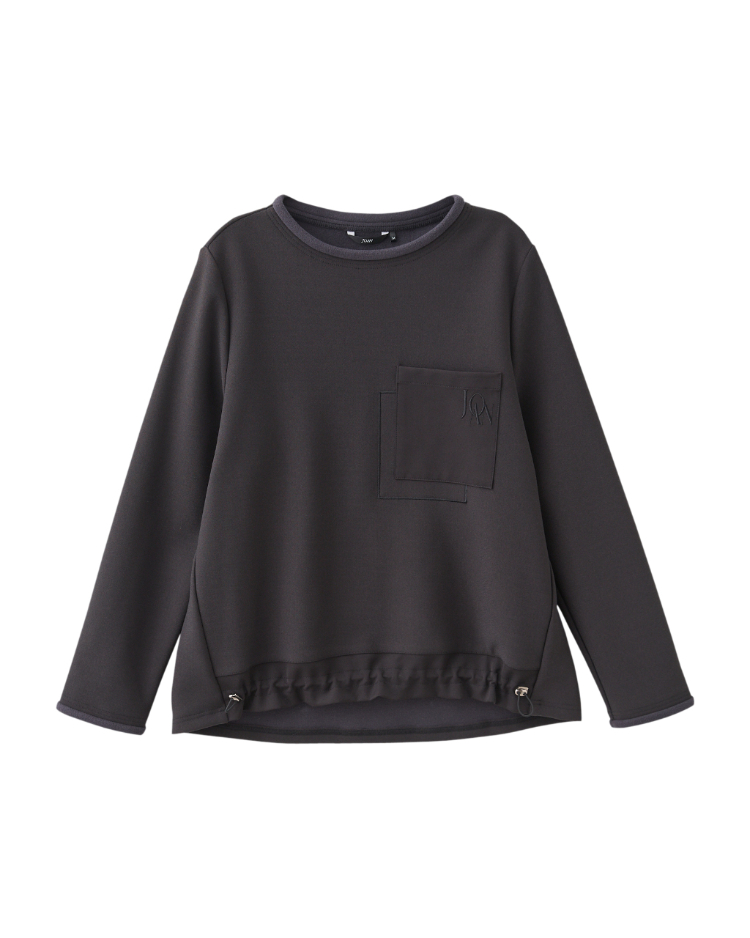 JOAN異材質口袋造型上衣