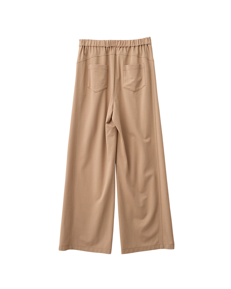 JOAN彈性羅馬直寬褲