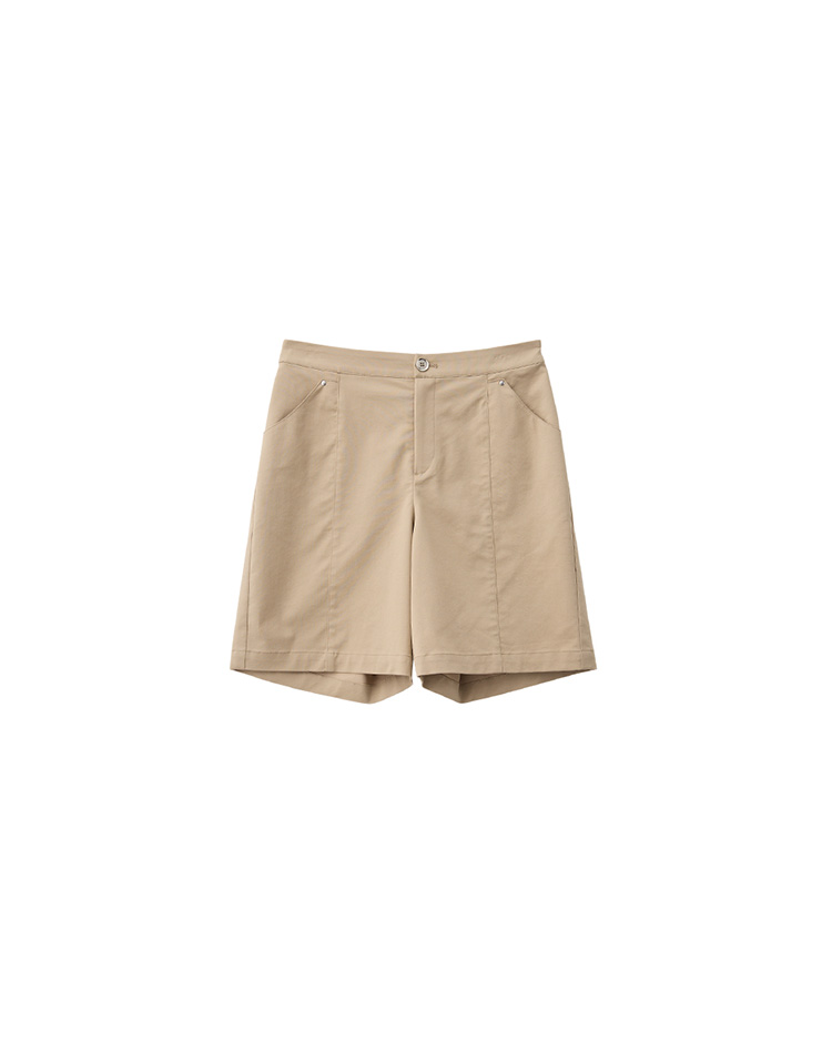 JOAN棉質彈性五分短褲