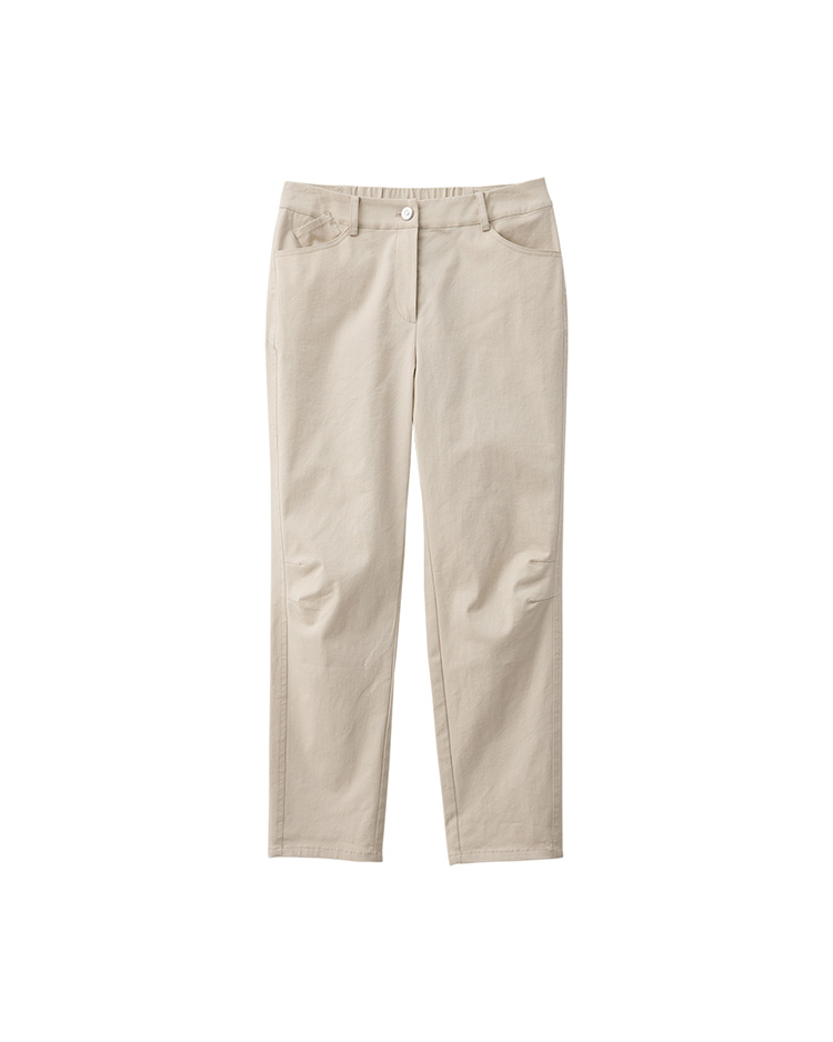 JOAN彈性棉質輕鬆褲