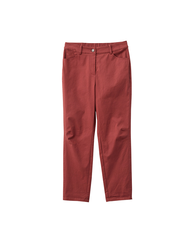 JOAN彈性棉質輕鬆褲