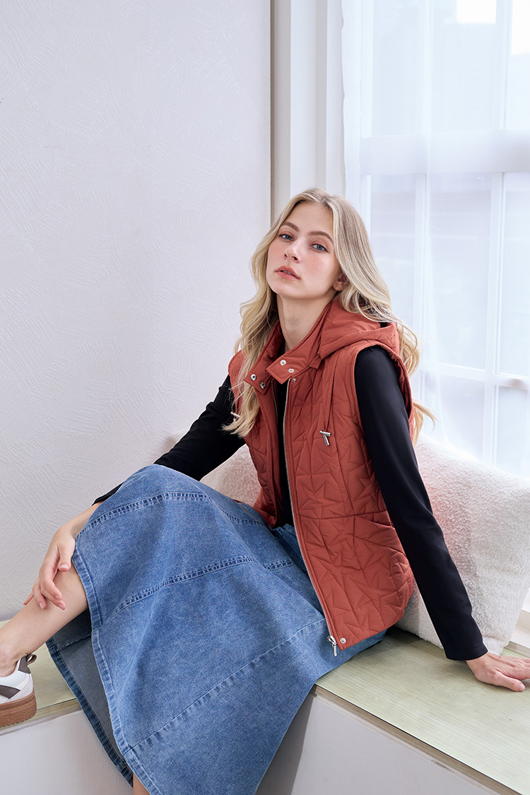 JOAN彈性棉質魚尾裙