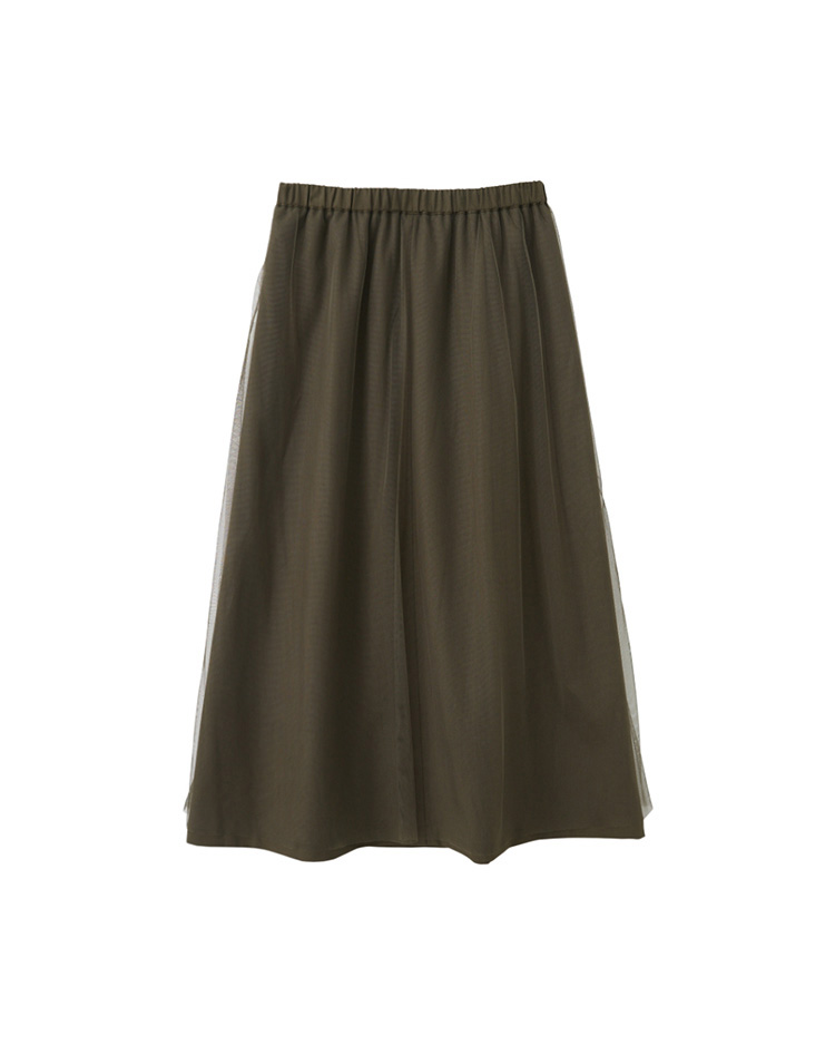 JOAN工裝感網紗裙