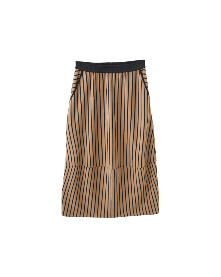 JOAN立體線條彈性氣球裙