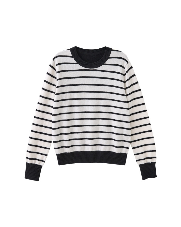 JOAN羊絨質感親膚針織上衣