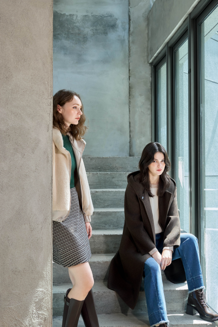 JOAN羊絨質感親膚針織上衣