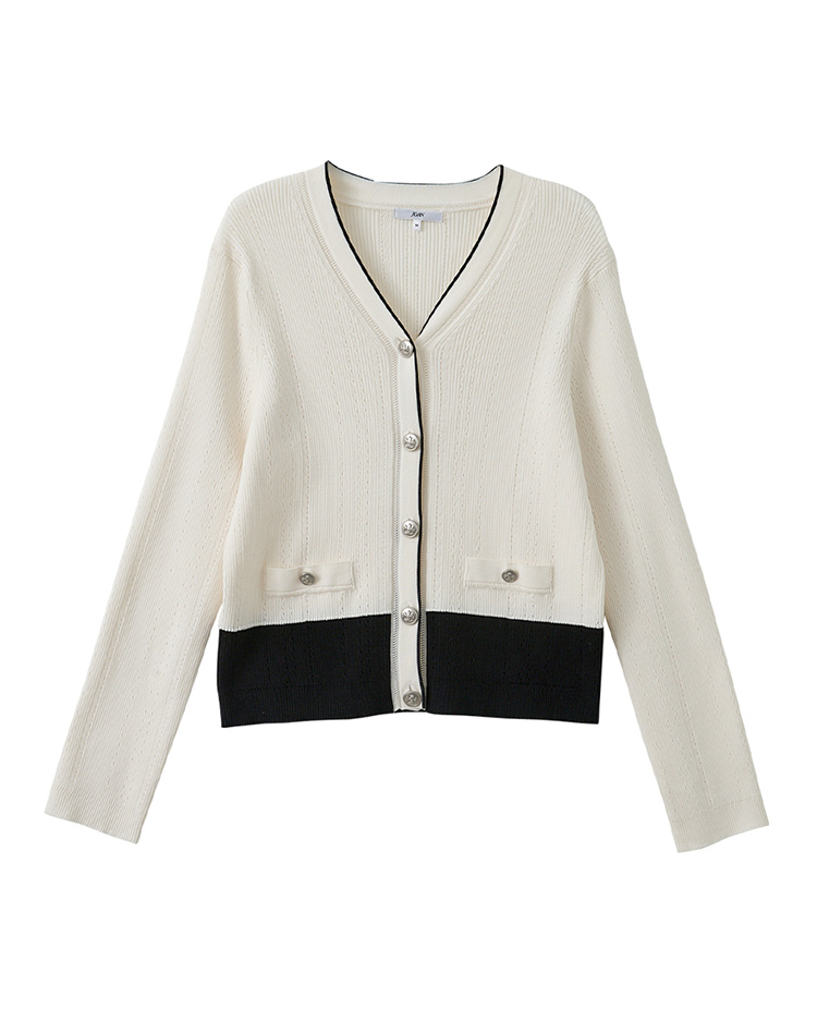 JOAN名媛小香風兩件式針織外套(附針織背心)